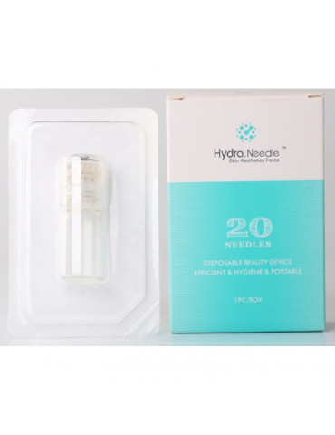Hydra Stamp, arcmasszázs készülék, szérum applikátor, bőrregeneráláshoz, 0,5 mm