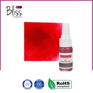 Goochie sminktetováló pigment, Japanese Red, 307