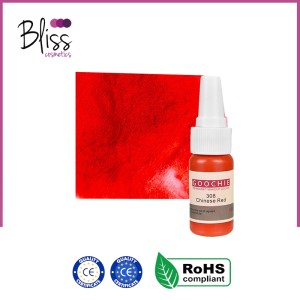 Goochie sminktetováló pigment, Chinese Red, 308