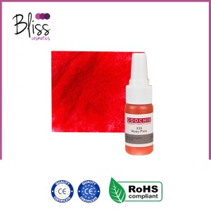 Goochie sminktetováló pigment, Rosy Pink, 335